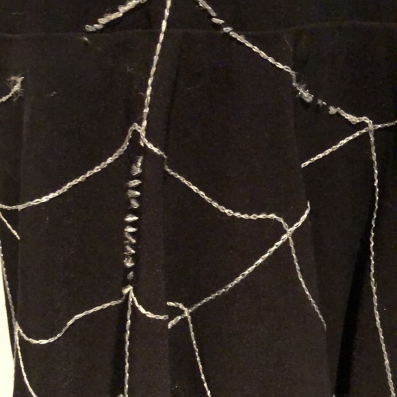 Spooky spiderweb fit and flair dress - Picture 7 of 9